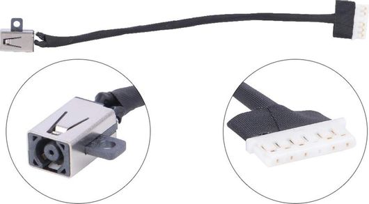Βύσμα Τροφοδοσίας DC Power  Dell Inspiron i3567-3919BLK i3567-5185BLK-PUS i3567-5664 i3567-5664BLK-PUS i3567-5820BLK  (κωδ.1-3505)