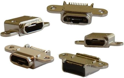 Bύσμα Micro USB - Samsung Galaxy S7 Edge G9300 G9308 G935F G935A G930F G930V G935 G935FD Micro USB Jack (Κωδ. 1-MICU020)