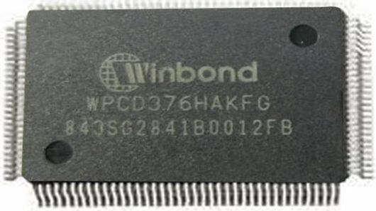 Controller IC Chip - Winbond WPCD376HAKFG chip for laptop - Ολοκληρωμένο τσιπ φορητού υπολογιστή (Κωδ.1-CHIP1211)