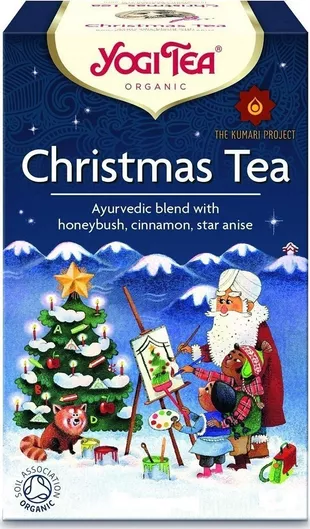 Τσάι Βιολογικό Yogi Tea Κόκκινο Christmas 17 Φακελάκια 35.7gr