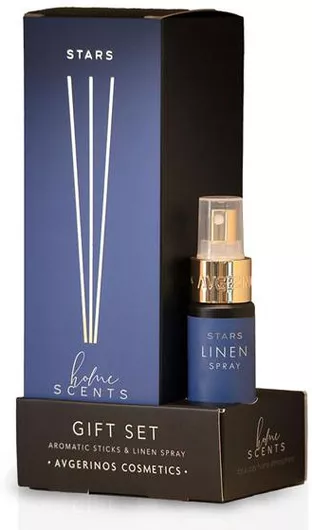 Αρωματικό Χώρου Promo Stars 50ml Σπρέϊ & Αρωματικά Στικ Σετ 5τμχ