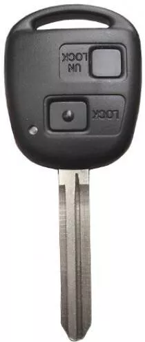 Κλειδί Αυτοκινήτου 6502 για Toyota Rav4 / Corolla Verso / Hiace / Previa με 2 Κουμπιά
