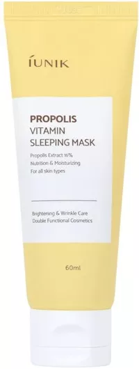 iUNIK Propolis Vitamin Μάσκα Προσώπου για Ενυδάτωση Νύχτας 60ml