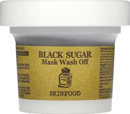 Μάσκα Προσώπου Skinfood Black Sugar για Απολέπιση / Ενυδάτωση 100gr