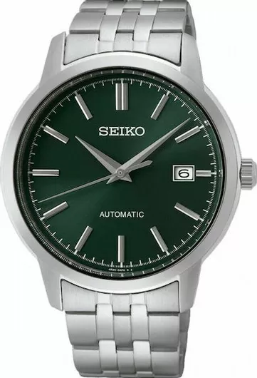 Ανδρικό Ρολόι Seiko SRPH89K1 με Μεταλλικό Μπρασελέ Ασημί