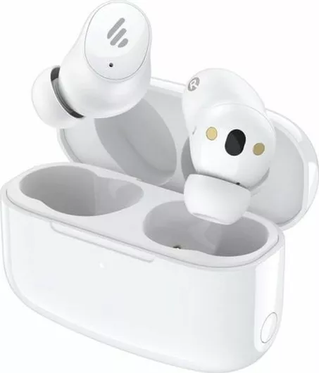 Edifier TWS1 Pro 2 In-ear Bluetooth Handsfree Ακουστικά με Αντοχή στον Ιδρώτα & Θήκη Φόρτισης Λευκό