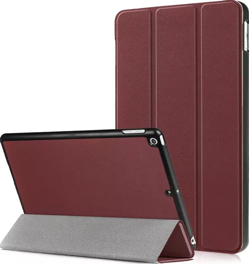Techsuit Foldpro Flip Cover Δερματίνης Μπορντό iPad 2019/2020/2021 10.2''