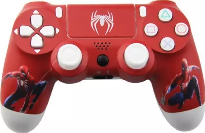 Factory DoubleShock Ασύρματο Gamepad για PS4 Red Spiderman