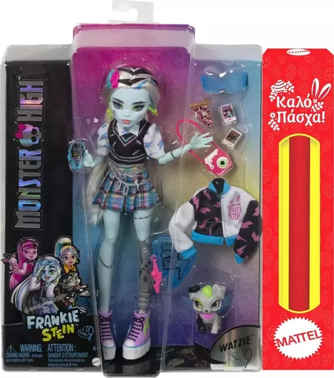 Παιχνιδολαμπάδα Mattel Monster High Frankie Stein για 4+ Ετών