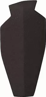 Διακοσμητικό Βάζο Art et Lumiere Κεραμικό 16.5x31cm Μαύρο