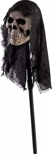 Αποκριάτικο Σκήπτρο με Κρανίο Πλαστικό