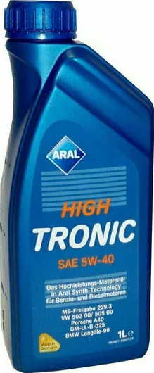 Λάδι Αυτοκινήτου Aral Συνθετικό HighTronic 5W-40 C3 1lt