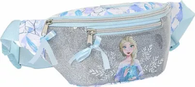 Παιδικό Τσαντάκι Μέσης Frozen District 23x9x9cm Γαλάζιο