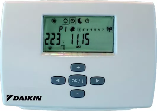Ψηφιακός Θερμοστάτης Χώρου Daikin EKRTWA Επίτοιχος Λευκό