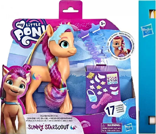 Παιχνιδολαμπάδα Hasbro My Little Pony Rainbow Reveal Sunny για 5+ Ετών