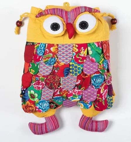 Παιδική Τσάντα Πλάτης Silk Fashion 40x30cm Κίτρινο