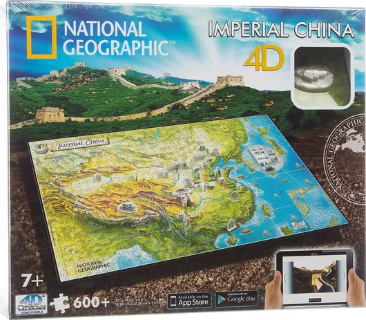 Puzzle 4D National Geographic: Civilizations Κίνα 3D 600 Κομμάτια