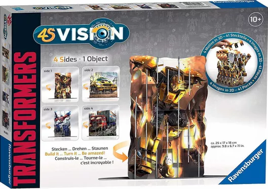 Puzzle 4S Vision Transformers 3D 21 Κομμάτια