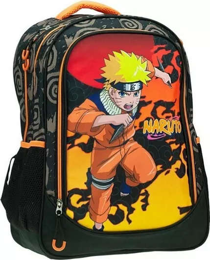 Σχολική Τσάντα Δημοτικού Πλάτης Gim Naruto Shippuden Πολύχρωμο