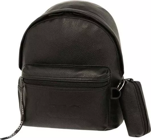 Σχολική Τσάντα Νηπιαγωγείου Πλάτης Polo Mini Μαύρο