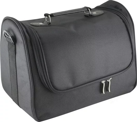 Βαλιτσάκι Αισθητικής Υφασμάτινο 30x28x22cm Μαύρο