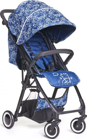 Καρότσι Μπαστούνι Giordani Manhattan 2.0 Winnie The Pooh Ρυθμιζόμενο από 6+ Mηνών Blue Sky