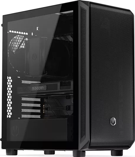 Κουτί Υπολογιστή Endorfy Arx 500 Air Gaming Midi Tower με Πλαϊνό Παράθυρο Μαύρο