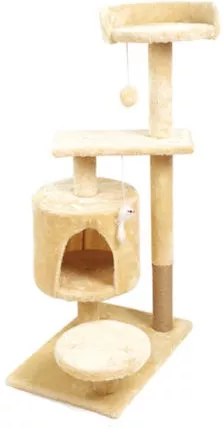 Γατόδεντρο 53x40x88cm Μπεζ