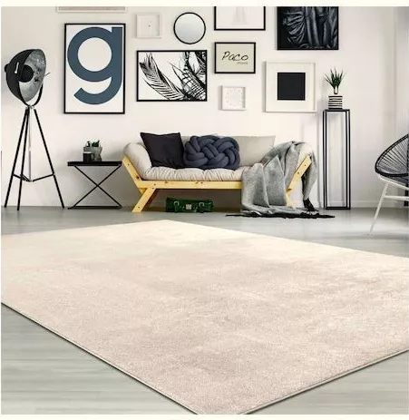 Σετ Χαλιά Κρεβατοκάμαρας Paco Home Συνθετικό Μοντέρνα 3τμχ Εκρού