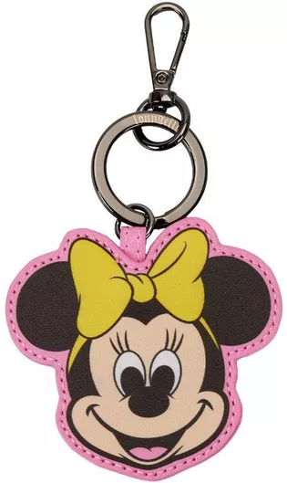 Μπρελόκ Loungefly Γούρι Disney Minnie Mouse 100th Anniversary Δερμάτινο