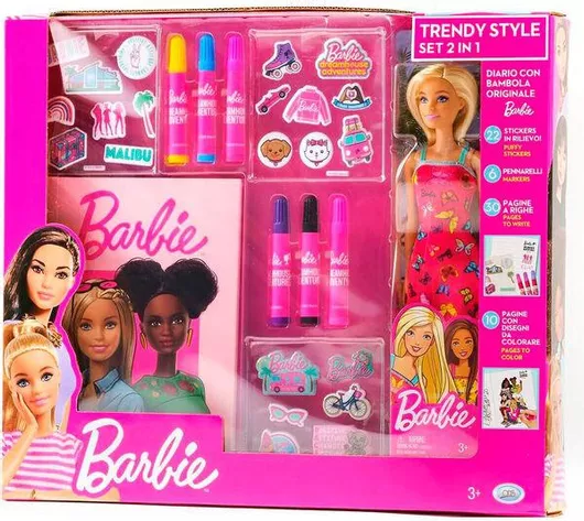 Κούκλα Barbie Mattel Diary για 3+ Ετών