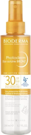 Αντηλιακό Σώματος Bioderma Photoderm Eau Solaire Bronz SPF30 σε Spray 200ml