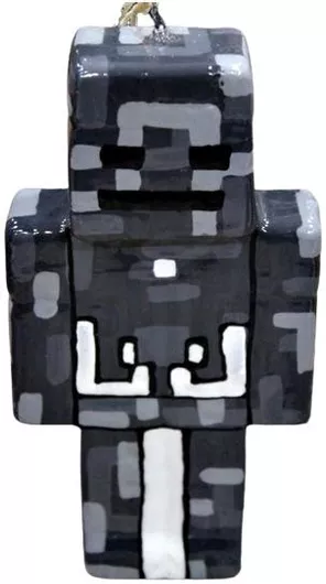 Πασχαλινή Λαμπάδα Gerakis 003323 Mindcraft 20.5x10.5cm Γκρι