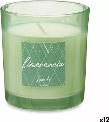 Διακοσμητικό Κερί Acorde 518185 σε Βάζο Σετ 12τμχ