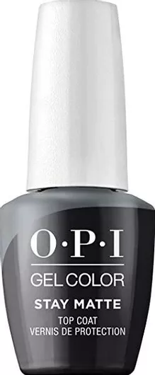 Top Coat OPI Gelcolor Stay για Απλά Βερνίκια Matte 15ml