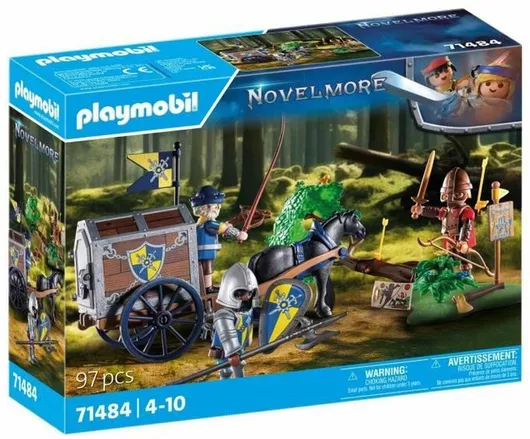 Playmobil Novelmore Ληστεία Εμπορικής Άμαξας για 4-10 ετών
