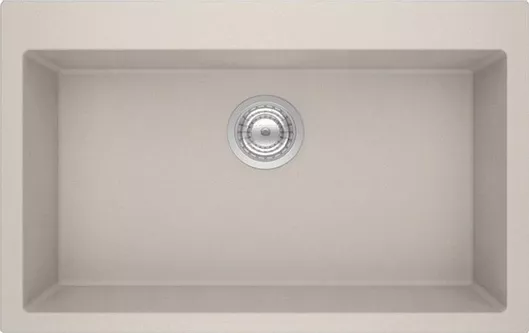 Νεροχύτης Κουζίνας Sanitec Classic 333 Ένθετος από Συνθετικό Γρανίτη 79x50x20cm Granite Rust