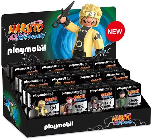 Playmobil Naruto Espositore da Banco Naruto Σετ 24τμχ