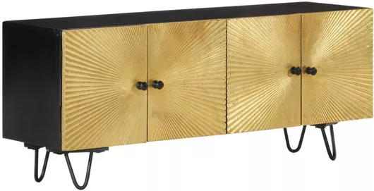 Έπιπλο Τηλεόρασης vidaXL 351625 Μοντέρνο Χρυσό