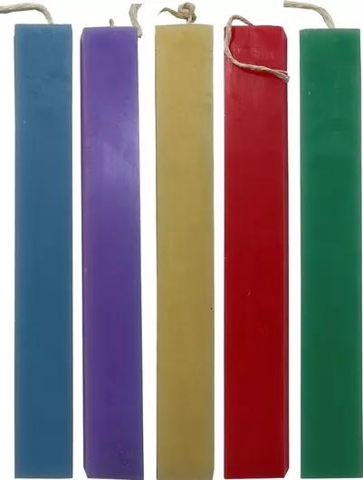 Πασχαλινή Λαμπάδα 32937 Πλακέ Αρωματική Τυχαία Επιλογή Χρώματος