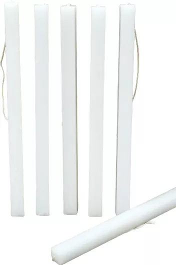 Πασχαλινή Λαμπάδα SH-001829 Τετράγωνη Λευκό