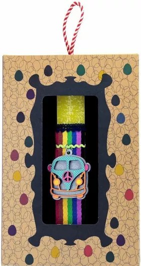 Πασχαλινή Λαμπάδα Synchronia 20cm Μπρελόκ Camper Κίτρινο