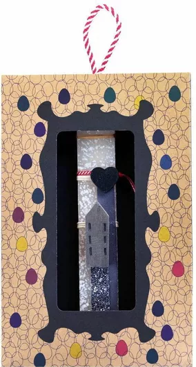 Πασχαλινή Λαμπάδα Synchronia 20cm Σπιτάκι 3όροφο Κρεμ