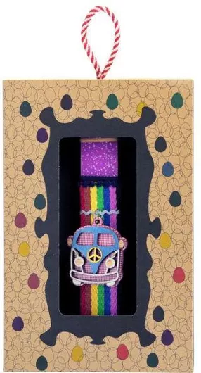 Πασχαλινή Λαμπάδα Synchronia 20cm Μπρελόκ Camper Φούξια