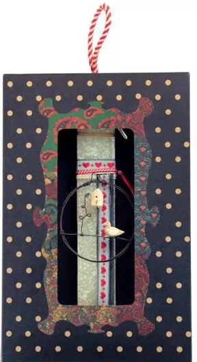 Πασχαλινή Λαμπάδα Synchronia LA22207A με Συρμάτινο Στεφάνι Κρεμ