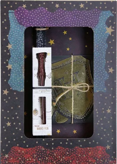 Πασχαλινή Λαμπάδα Synchronia Harry Potter Σετ με Ραβδί Στυλό Μαύρο