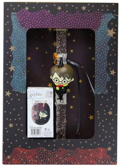 Πασχαλινή Λαμπάδα Synchronia LA23038B με Διακοσμητικό & Στυλό Harry Potter Antistress Μαύρο