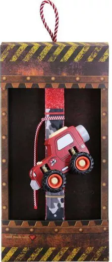 Πασχαλινή Λαμπάδα Synchronia Αυτοκίνητο Off-Road Κόκκινο