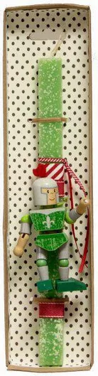 Πασχαλινή Λαμπάδα Synchronia Ιππότης Ξύλινος Λαχανί