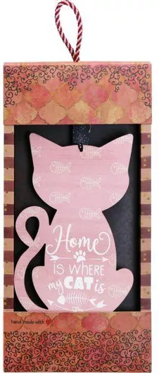 Πασχαλινή Λαμπάδα Synchronia Κάδρο Mypet Γάτα Ψαροκόκκαλα Μαύρο